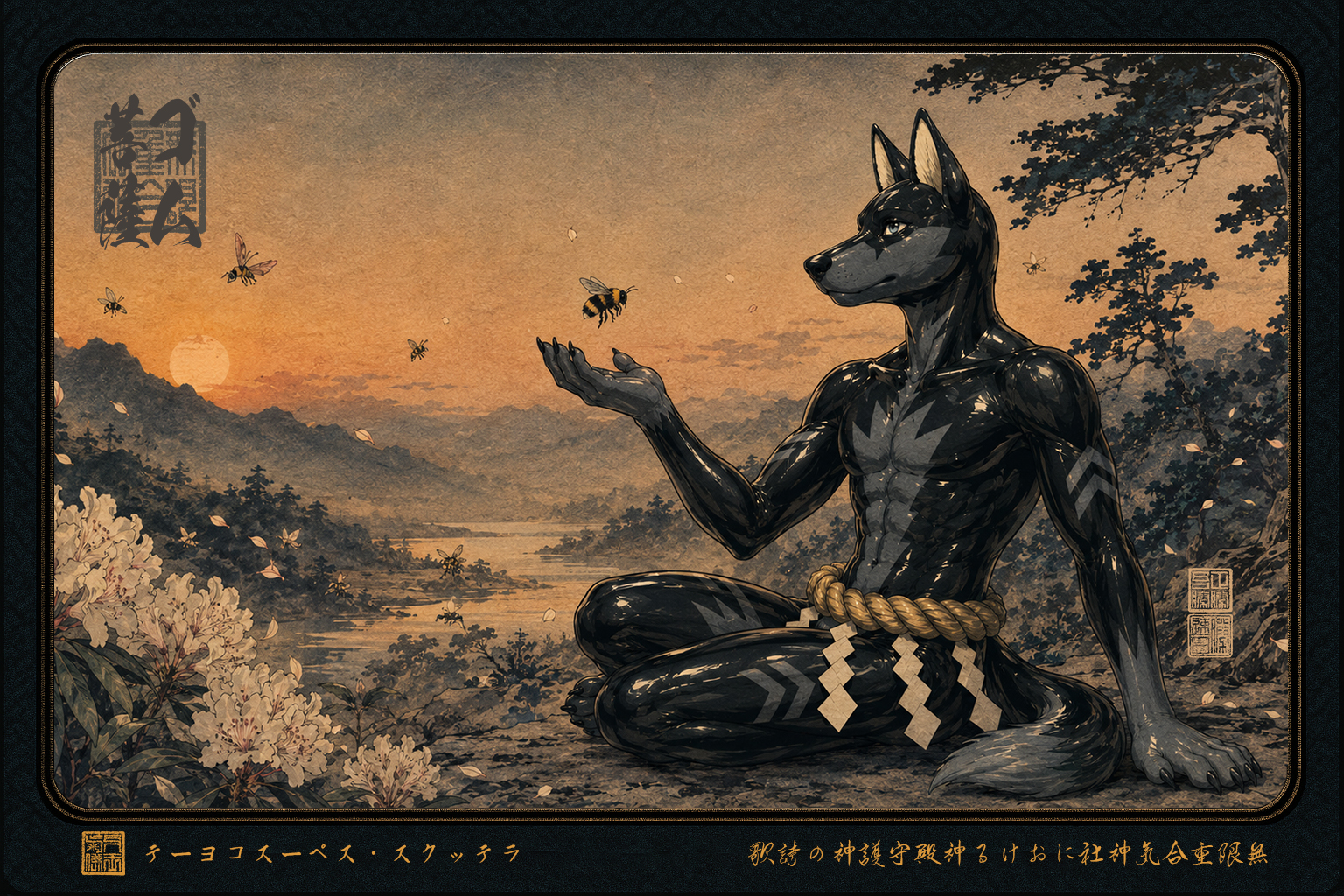 flower’s dusk